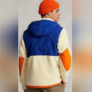 Boys polo Sherpa jacket